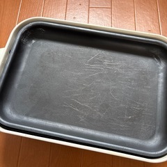 ブルーノ　ホットプレート　ホワイトの画像