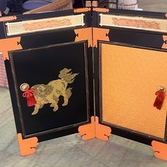 無料！屏風2枚新品未使用の画像