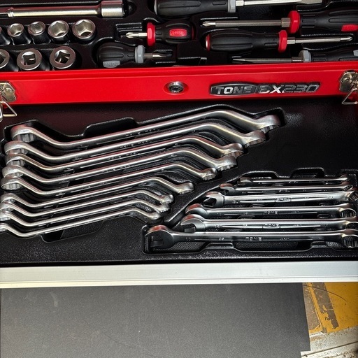 決まりました。TONE工具セット