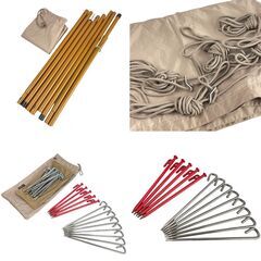 ▲ロゴス LOGOS▲ Tradcanvas Tepee&タープ 350-BJの画像