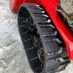 　ホンダ　HS555 ユキマル　除雪機　配送可能　札幌近郊 エンジン実働　北海道　5.5馬力　小型除雪機　雪丸　セル付きの画像
