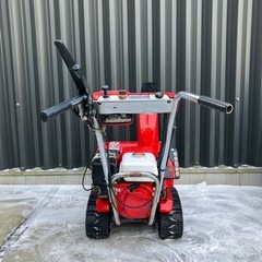 　ホンダ　HS555 ユキマル　除雪機　配送可能　札幌近郊 エンジン実働　北海道　5.5馬力　小型除雪機　雪丸　セル付きの画像