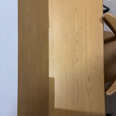 無印　机　椅子の画像