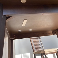 ダイニングテーブル3点セットの画像