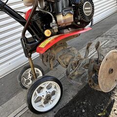 現物確認歓迎初期不良対応OK 神奈川 厚木市上依知 美品　整備済 移動輪付 ヤンマー 2.7馬力 耕運機 QT30 取説も見れるの画像