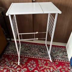 棚、レンジ台、巾可変の画像