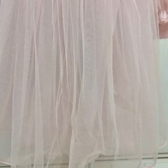 プリンセスドレス　発表会　結婚式　ドレス　中古。。。サイズ130cmの画像