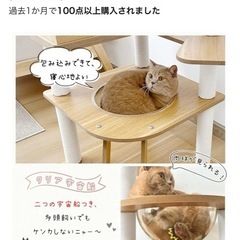 値下げしました‼️キャットタワーの画像