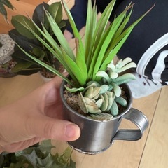 人工観葉植物セットの画像