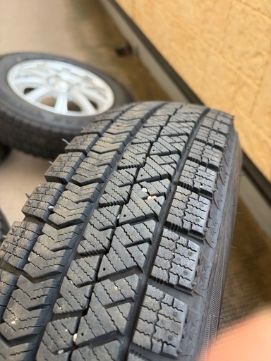 軽自動車用スタッドレスタイヤ145/80R13 vrx2 バリ山！ ((^^)) 湖山の