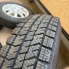 軽自動車用スタッドレスタイヤ　145/80R13 vrx2  バリ山！の画像