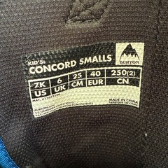 スノーボードブーツ25cm バートンの画像