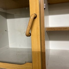 収納棚 食器棚 キャビネット 大型 0円 引き取り限定の画像