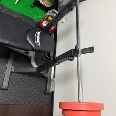 バーベル バーベルセット 敷きマットの画像