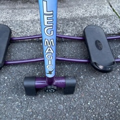 LEG MAGIC X 脚トレーニングマシン レッグマジックX パープルの画像