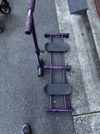 LEG MAGIC X 脚トレーニングマシン レッグマジックX パープル (寧
