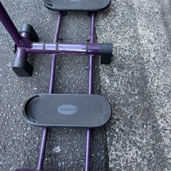 LEG MAGIC X 脚トレーニングマシン レッグマジックX パープルの画像