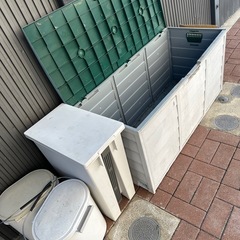 ゴミ箱　コンテナの画像