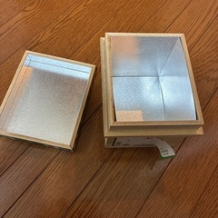木箱　銀　の画像