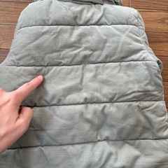 H&M80ダウン中綿入りの画像