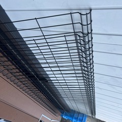 フェンス　ブラックの画像