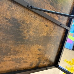 ニトリ　ダイニングテーブル ステイン120の画像