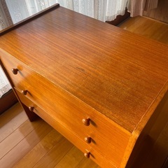 木製　ヴィンテージ　キャビネット①の画像