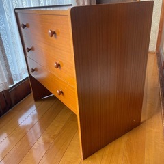 木製　ヴィンテージ　キャビネット①の画像