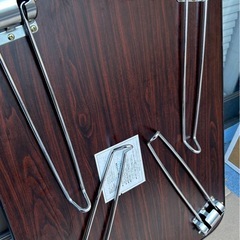 中古  ニトリ　折りたたみ テーブルの画像