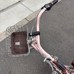 ギア付き　折りたたみ自転車の画像