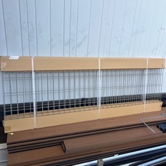 フェンス　グレー　２枚　新品の画像