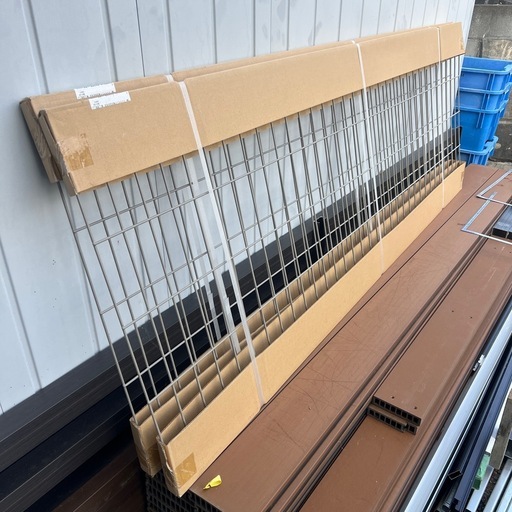 フェンス　グレー　２枚　新品