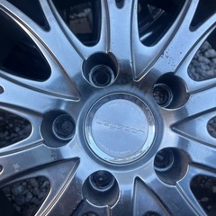 年末限定タイヤホイール4本セット235/40/R18バリ溝の画像