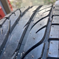 年末限定タイヤホイール4本セット235/40/R18バリ溝の画像