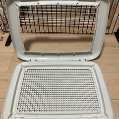 セット トイレトレー/ペットフェンス/屋根付きウッディシステムサークルの画像