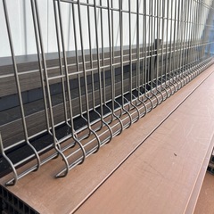 フェンス　ダークグレー　２枚の画像