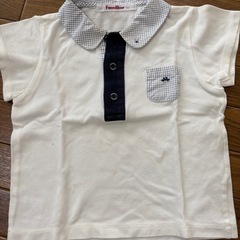 ファミリア半袖90シミありの画像