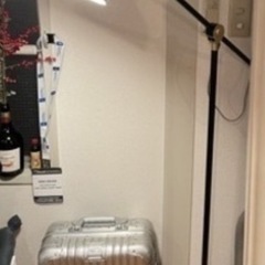 テレビ　テレビ台　照明の画像