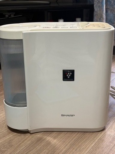 SHARP HV-H30-W 加湿器 ホワイト　新品未使用 シャープ HV-H30-W [アイボリーホワイト] (TAK) 寺田町の季節、空調