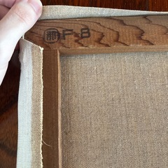 油絵 静物画 花瓶の花 百合 ユリ 黄色 オレンジの画像