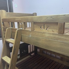 【木目が美しい】２段ベッドの画像
