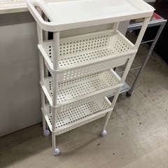 A2512-735 キャスター付き 隙間収納ラック 中古の画像