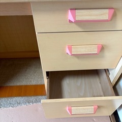 学習机　収納棚　本棚の画像