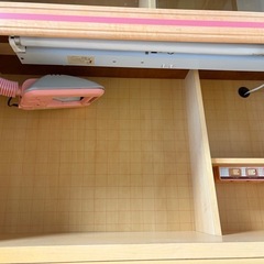 学習机　収納棚　本棚の画像