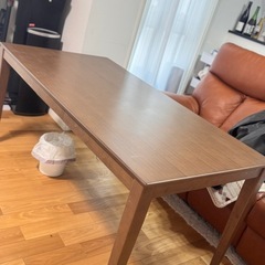ダイニングテーブルベンチ付きの画像