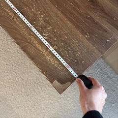 収納付きテーブル　机　デスク(1月末ごろに取引)の画像