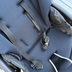 西松屋　　ベビーカー　スマートエンジェル　紺色の画像