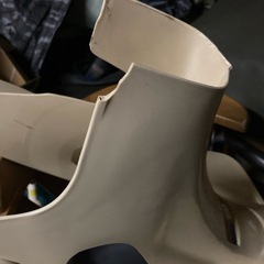 値下げ！　HONDA リトルカブ レッグシールド　セル付き　  ベージュ  c50 AA01の画像