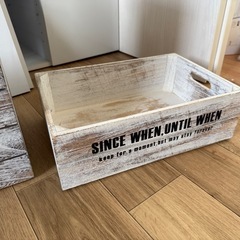 収納ケース ニトリカラボ用 もくせい木製の画像