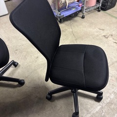 ¥0/09/オフィスチェア/椅子/キャスター付き/高さ調節可能の画像